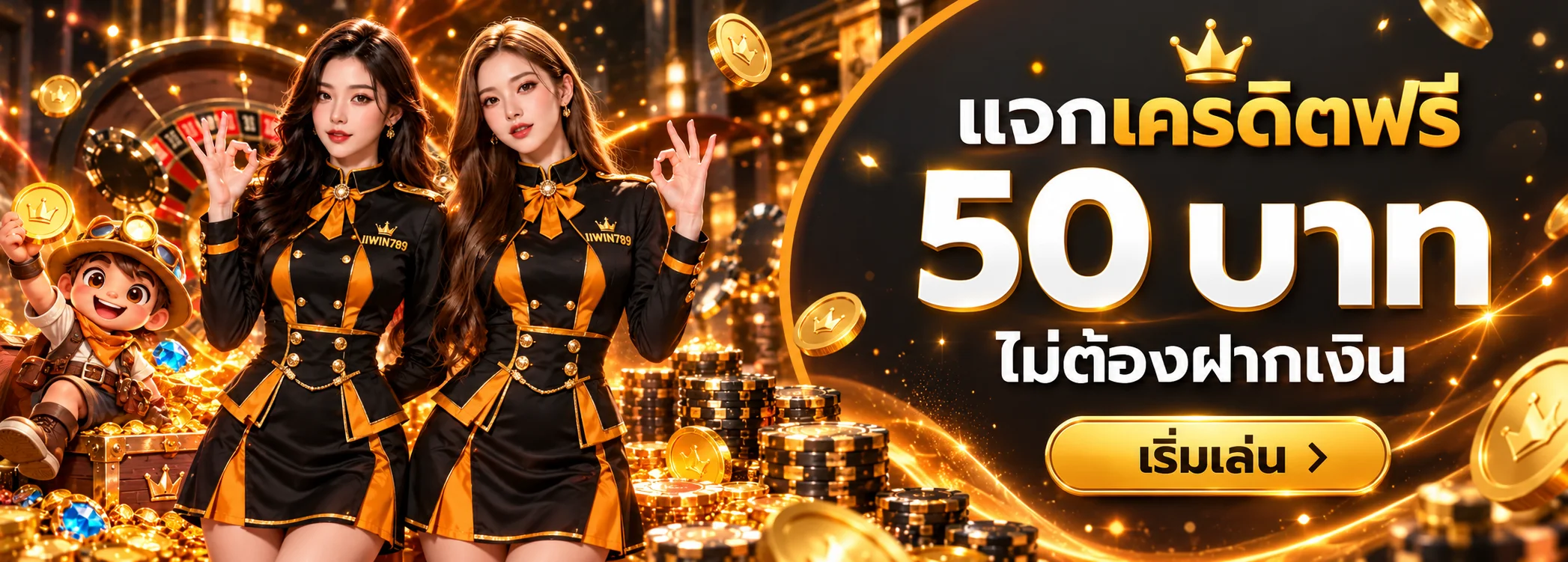 สล็อตออนไลน์ IIWIN789 เครดิตฟรีและตัวละครเกม